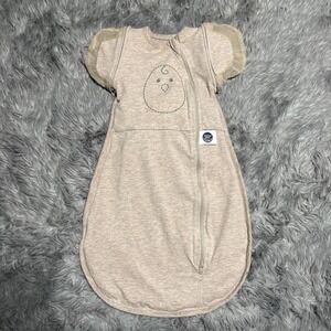 Nested Bean Zen One Transitional Swaddle Sleepsack Tan  Baby 0-3 months